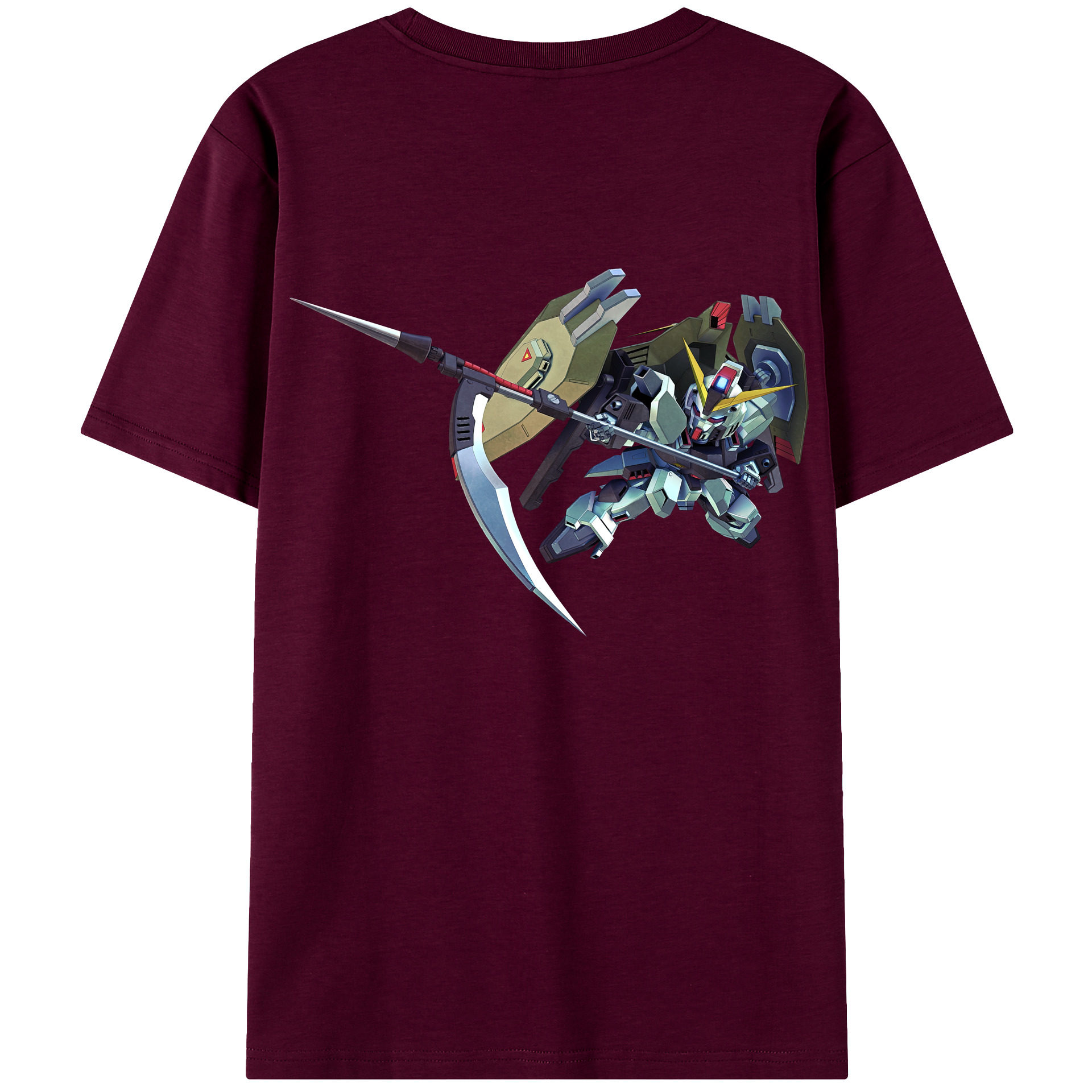 （画像用） 機動戦士ガンダム Mobile Suit Gundam レディース半袖Tシャツ(バックプリント)